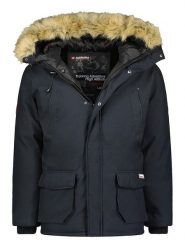 ANAPURNA Kurtka zimowa "Claudana" w kolorze granatowym rozmiar: 3XL. Niebieskie kurtki ANAPURNA, na zimę, xl, z aplikacjami, bez kaptura. Za 185.76 zł.