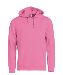 Clique Basic Hoody bluza z kapturem unisex, materiał antymechacący – bright pink. Czerwone bluzy z kapturem CLIQUE, uniwersalny, bez wzorów, z bawełny, z kapturem. Za 172.75 zł.