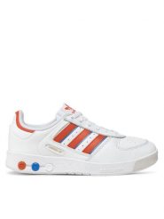 Adidas Sneakersy G.S Court GX9448 Biały. Białe buty sportowe casual Adidas, bez wzorów, ze skóry, bez zapięcia. Za 299.99 zł.