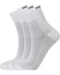 Skarpetki Endurance Alcudia 3-Pack Bamboo Quarter. Białe skarpety Endurance, bez wzorów, z bawełny. Za 54.99 zł.