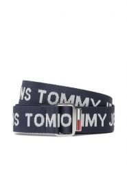 Tommy Jeans Pasek Męski Tjm Bxter 3.5 AM0AM10907 Granatowy. Niebieskie paski Tommy Jeans, bez wzorów, z jeansu. Za 179.99 zł.