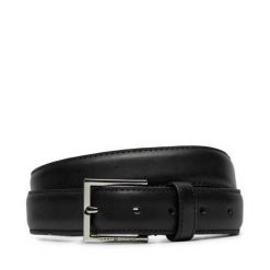 Pasek Męski Tommy Hilfiger. Czarne paski Tommy Hilfiger, bez wzorów. Za 209.99 zł.