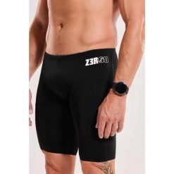 Spodenki treningowe do kolan Zerod Anthracite. Czarne odzież kąpielowa ZEROD, m, bez wzorów, sportowe. Za 215.00 zł.