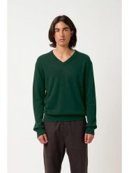 AUTHENTIC CASHMERE Kaszmirowy sweter "Agel" w kolorze zielonym rozmiar: XXL. Zielone swetry nierozpinane AUTHENTIC CASHMERE, xxl, bez wzorów, z kaszmiru, bez kołnierzyka, bez ramiączek. Za 391.99 zł.