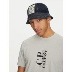 Kapelusz C.P. Company. Niebieskie kapelusze C.P. Company, bez wzorów. Za 489.99 zł.