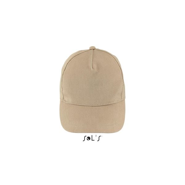 Czapka Sol's Buzz. Brązowe czapki z daszkiem SOL'S, bez wzorów. Za 20.00 zł.