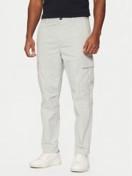 BOSS Spodnie materiałowe Sisla-7 50523149 Szary Regular Fit. Szare spodnie materiałowe Boss, m, bez wzorów, z bawełny. Za 409.99 zł.