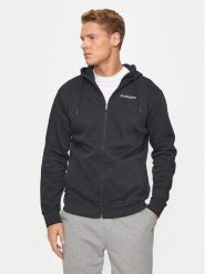 Kappa Bluza Feffo 341Q6QW Czarny Regular Fit. Czarne bluzy Kappa, m, bez wzorów, bez kaptura. Za 69.99 zł.
