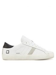 D.A.T.E. Sneakersy Hill Low Calf M421-HL-CA-WB Biały. Białe buty sportowe casual D.A.T.E., bez wzorów, ze skóry, bez zapięcia. Za 499.99 zł.