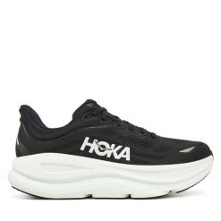Buty do biegania Hoka. Czarne buty do biegania HOKA, bez wzorów, bez zapięcia, do biegania. Za 819.99 zł.