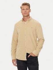 Tommy Jeans Koszula Corduroy DM0DM20461 Beżowy Regular Fit. Brązowe koszule Tommy Jeans, l, bez wzorów, z bawełny, bez kołnierzyka, bez ramiączek. Za 399.99 zł.