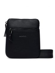 Valentino Saszetka Vibe VBS9VQ06 Czarny. Czarne saszetki i nerki Valentino, bez wzorów, ze skóry, bez dodatków. Za 289.99 zł.