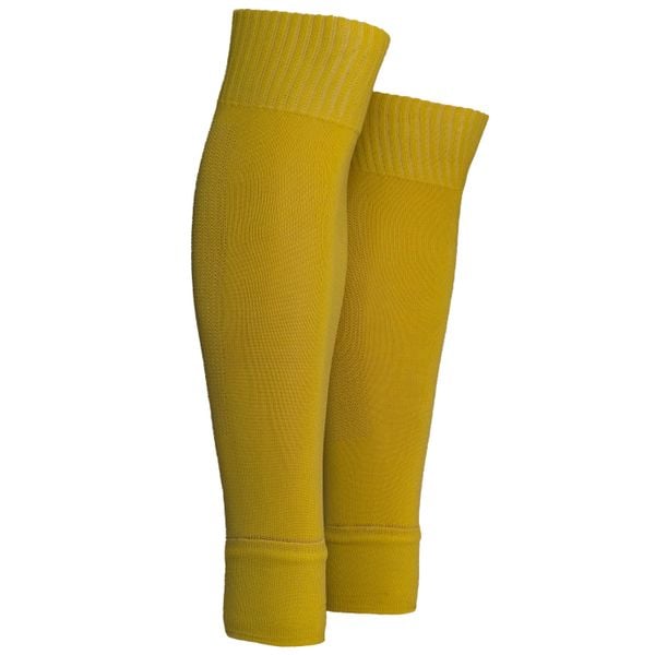 Getry tuby piłkarskie bez stopy Proskary 155 - 195cm. Żółte legginsy długie sportowe PROSKARY, bez wzorów, do piłki nożnej. Za 29.99 zł.