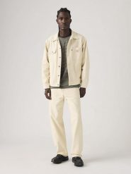 Levi's Dżinsy "568" - Loose fit - w kolorze kremowym rozmiar: W31/L34. Brązowe jeansy Levi's®, l. Za 229.95 zł.