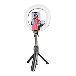 Selfie stick/statyw Puluz z lampą pierścieniową LED. Selfie stick PULUZ. Za 76.00 zł.