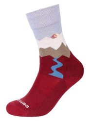 Camano Skarpety w kolorze czerwono-białym rozmiar: 35-38. Białe skarpety camano, bez wzorów, z wełny. Za 39.99 zł.