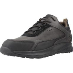 Buty GEOX U TERRESTRE B ABX Czarny. Czarne buty trekkingowe Geox, bez wzorów, z syntetyku, bez zapięcia, trekkingowe. Za 415.99 zł.