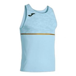 Tank top Joma Record III. Niebieskie bielizna termoaktywna Joma, m, bez wzorów, z materiału, bez ramiączek, do biegania. Za 197.00 zł.