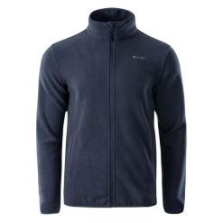 Polar męski Hi-Tec Zoe - indygo, Rozmiar M. Brązowe bluzy z polaru Hi-tec, m, bez wzorów, z materiału, bez kaptura. W wyprzedaży za 79.99 zł.