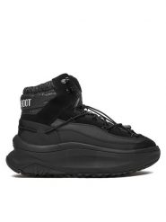 Moon Boot Sneakersy 80D2490030 Czarny. Czarne buty sportowe casual Moon Boot, bez wzorów, ze skóry, bez zapięcia. Za 989.99 zł.