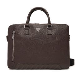 Torba na laptopa Guess. Brązowe torby na laptopa Guess. Za 449.99 zł.
