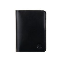 Portfel męski Canaletto Slim – skóra z połyskiem PM66-01s147. Czarne portfele bez wzorów, ze skóry. Za 66.50 zł.