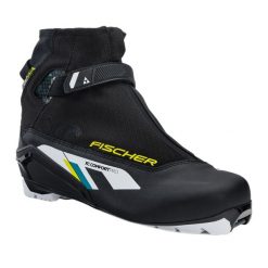 Buty narciarskie biegowe Fischer XC Comfort Pro. Czarne buty do biegania FISCHER, bez wzorów, bez zapięcia, narciarskie. Za 419.99 zł.