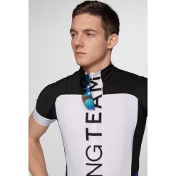 Koszulka rowerowa męska RKM155 - głęboka czerń. Bielizna termoaktywna marki 4F. Za 199.99 zł.