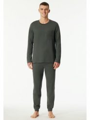 Schiesser Piżama w kolorze khaki rozmiar: 52. Brązowe piżamy Schiesser, bez wzorów, z bawełny, bez ramiączek. Za 173.99 zł.