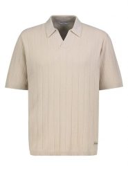 Eight2Nine Koszulka polo w kolorze beżowym rozmiar: XXL. Brązowe koszulki polo Eight2Nine, xxl, bez wzorów, z bawełny, bez kołnierzyka, bez ramiączek. Za 104.99 zł.