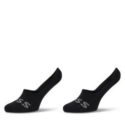 Stopki BOSS. Czarne skarpety Boss, bez wzorów. Za 69.99 zł.