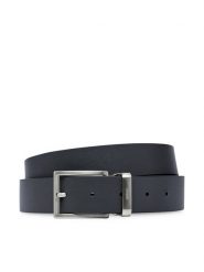 Guess Pasek Męski Not Coordinated Belts BM7657 LEA35 Granatowy. Niebieskie paski Guess, z aplikacjami, ze skóry. Za 319.99 zł.
