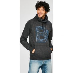 S. Oliver - Bluza. Czarne bluzy marki S.Oliver, z nadrukiem, z bawełny. W wyprzedaży za 119.90 zł.