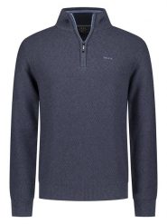 NEW ZEALAND AUCKLAND Sweter w kolorze granatowym rozmiar: L. Niebieskie swetry nierozpinane New Zealand Auckland, l, bez wzorów, z bawełny, bez kołnierzyka, bez ramiączek. Za 172.95 zł.