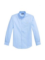 Polo Ralph Lauren Koszula 710805564509 Niebieski Regular Fit. Niebieskie koszule Polo Ralph Lauren, m, bez wzorów, z bawełny, bez kołnierzyka, bez ramiączek. Za 689.99 zł.