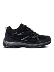 Regatta Buty turystyczne "Holcombe III" w kolorze czarnym rozmiar: 41. Czarne buty trekkingowe Regatta, bez wzorów, z materiału, bez zapięcia, outdoorowe. Za 223.99 zł.