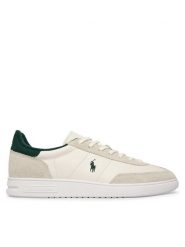 Polo Ralph Lauren Sneakersy 809P07173003 Biały. Białe buty sportowe casual Polo Ralph Lauren, bez wzorów, ze skóry, bez zapięcia. Za 599.99 zł.
