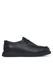 Tommy Hilfiger Półbuty Comfort Leather Moc Toe Shoe FM0FM06072 Czarny. Czarne eleganckie półbuty Tommy Hilfiger, bez wzorów, ze skóry, bez obcasa, bez zapięcia. Za 649.99 zł.