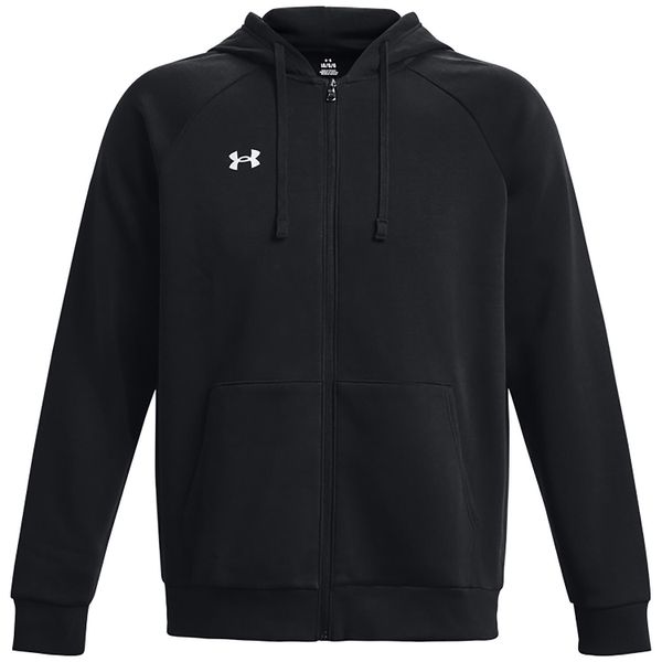 Bluza z kapturem Under Armour UA Rival Fleece FZ, Mężczyźni. Białe bluzy z kapturem Under Armour, m, bez wzorów, z bawełny, bez kaptura. Za 307.30 zł.