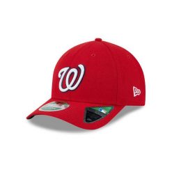 Czapka baseballowa 9forty MLB Washington Nationals PLYR REP MC OTC. Czerwone czapki z daszkiem New Era, bez wzorów. Za 184.00 zł.