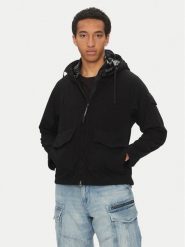C.P. Company Kurtka przejściowa 18CMOW223A110320G Czarny Regular Fit. Czarne kurtki C.P. Company, m, bez wzorów, z syntetyku, bez kaptura. Za 3,399.00 zł.