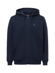 Tommy Jeans kurtka z kapturem Mężczyźni Bawełna niebieski, XL. Niebieskie kurtki Tommy Jeans, m, bez wzorów, z bawełny, z kapturem. Za 419.95 zł.