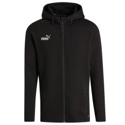 Męska Bluza Z Kapturem TeamFINAL Casuals Full Zip. Czarne bluzy Puma, m, bez wzorów, z kapturem. Za 344.99 zł.