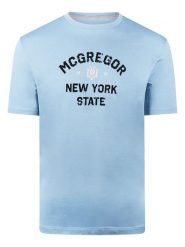 McGregor Koszulka w kolorze błękitnym rozmiar: XL. Niebieskie bezrękawniki McGregor, xl, bez wzorów, z bawełny, bez kołnierzyka, bez ramiączek. Za 95.92 zł.