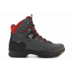 Buty trekkingowe męskie Chiruca Dynamic. Czerwone buty trekkingowe Chiruca, bez wzorów, bez zapięcia, trekkingowe. Za 713.99 zł.