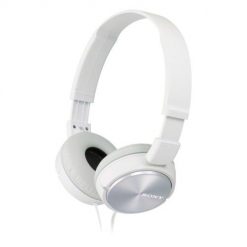 Słuchawki nauszne z mikrofonem Sony MDR-ZX310APW (Biały). Białe słuchawki nauszne Sony. Za 140.99 zł.