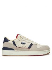 Lacoste Sneakersy 7-48SMA0103 Écru. Buty sportowe casual LACOSTE, bez wzorów, ze skóry, bez zapięcia. Za 399.99 zł.