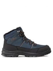 CMP Trekkingi Annuuk Snow Boot Wp 31Q4957 Granatowy. Niebieskie botki sznurowane CMP, bez wzorów, z materiału, bez obcasa, bez zapięcia. Za 179.99 zł.