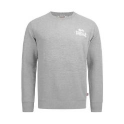 Bluza z okrągłym dekoltem Lonsdale Longridge. Szare bluzy Lonsdale, m, bez wzorów, bez kaptura. Za 213.50 zł.
