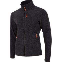 Polar męski PLM001 - głęboka czerń melanż. Bluzy z polaru marki 4F. Za 129.99 zł.